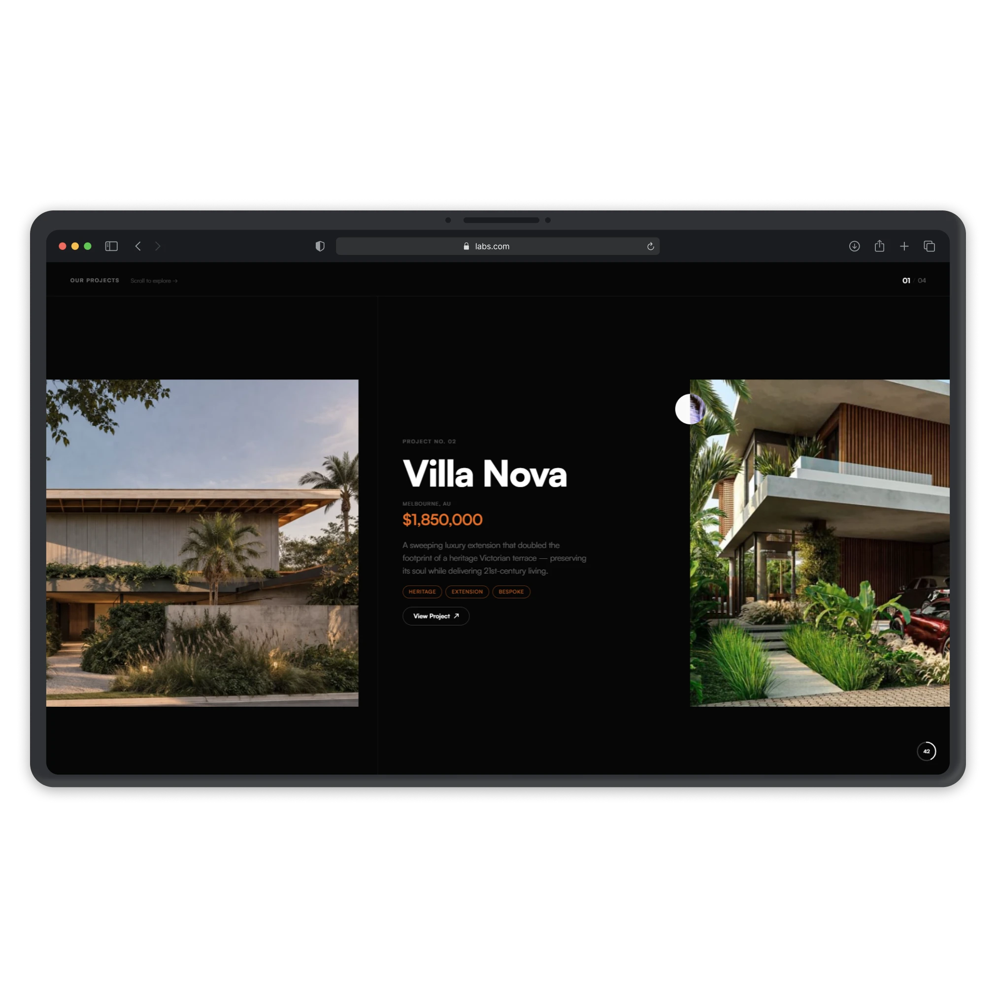 Immersive Project Portfolio