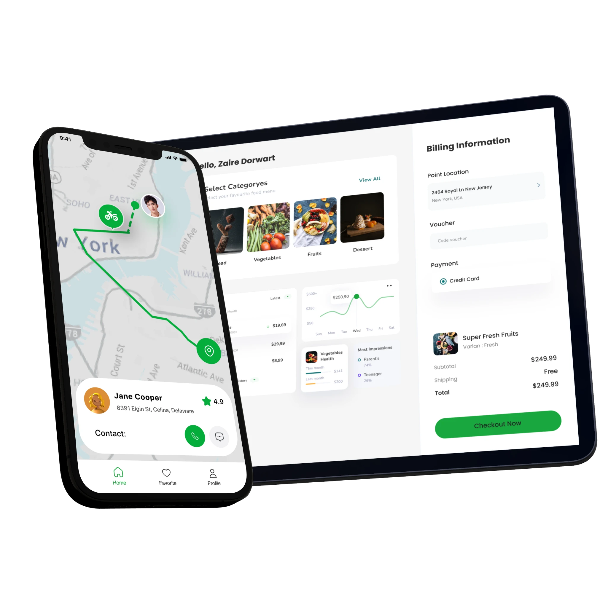 Live Delivery Tracking