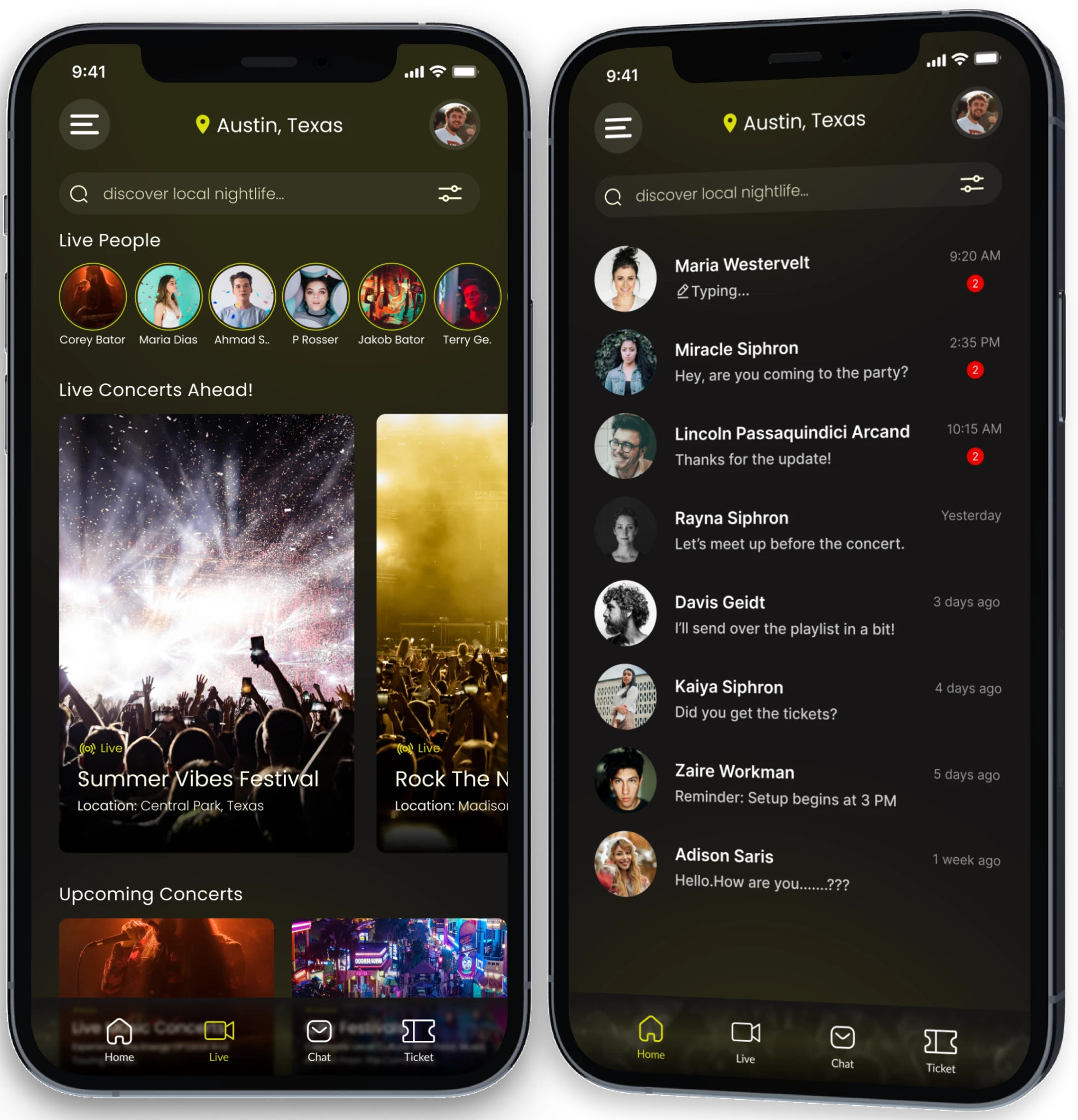 Experience Events in Real Time